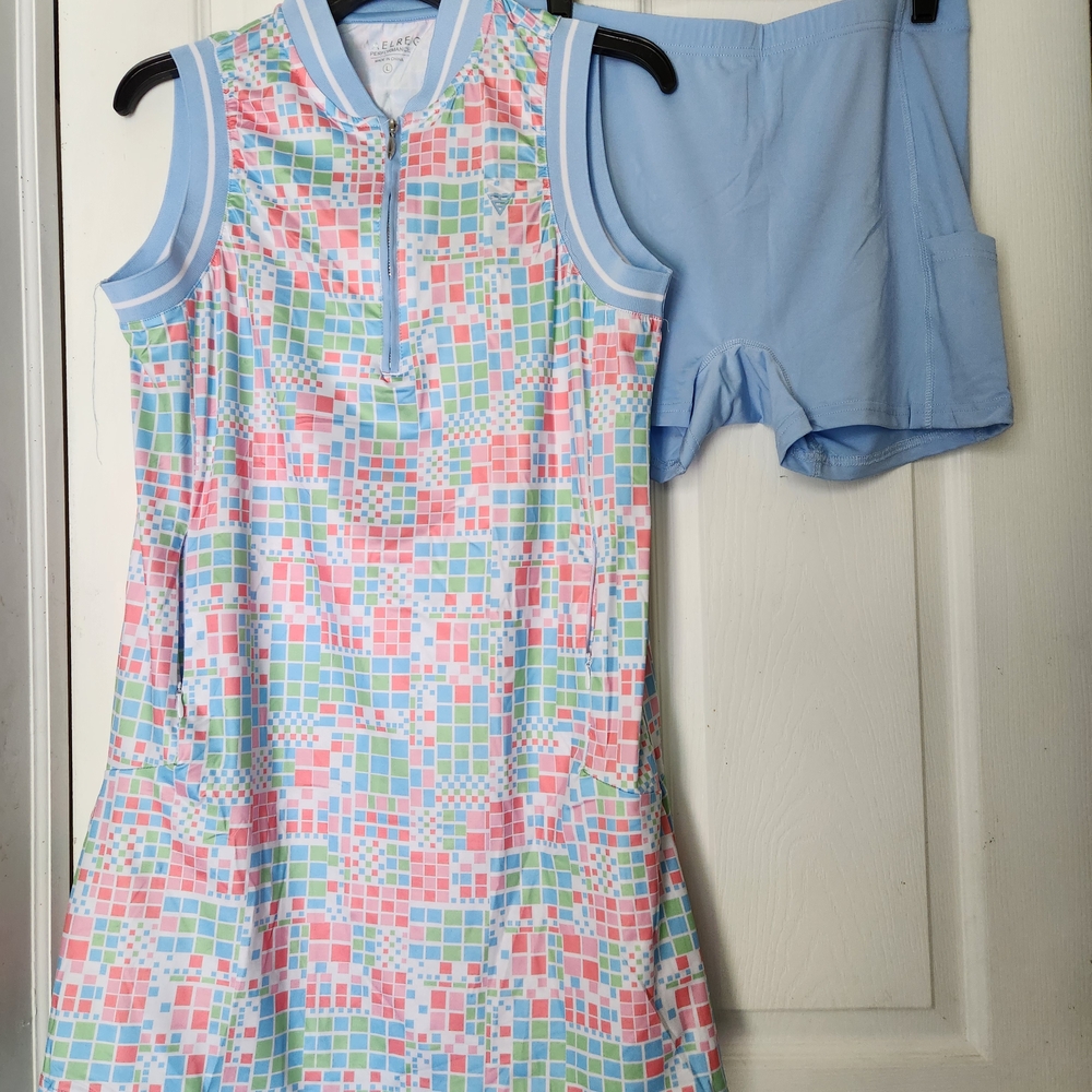Maelreg Tennis Dress with Shorts Set